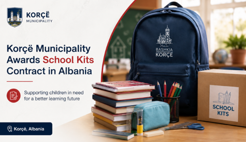 Korçë Municipality Awards School Kits Contract in Albania